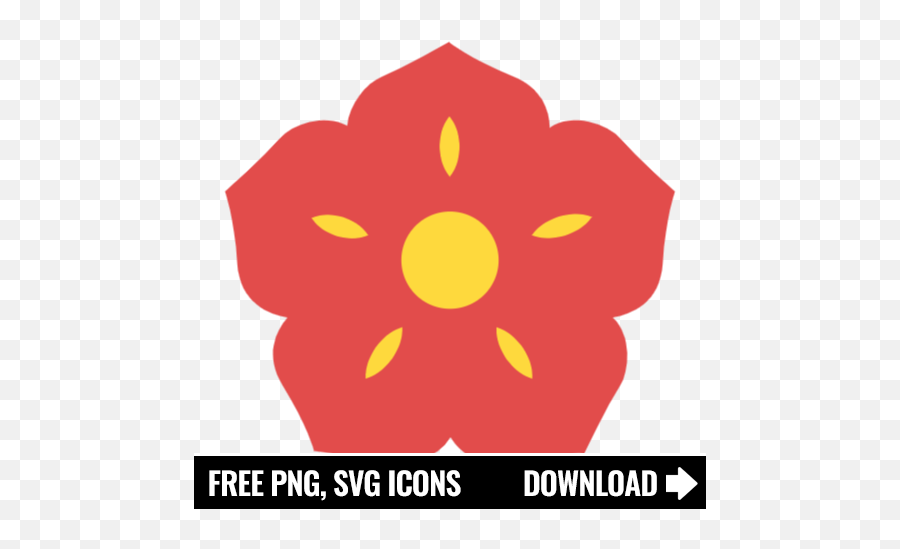 Free Flower Icon Symbol Png Svg Download - Jagannath Shrine,Wildflower Icon