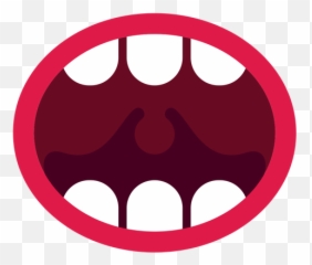 Open Mouth Icon Ad Sponsored - De Young Museum png