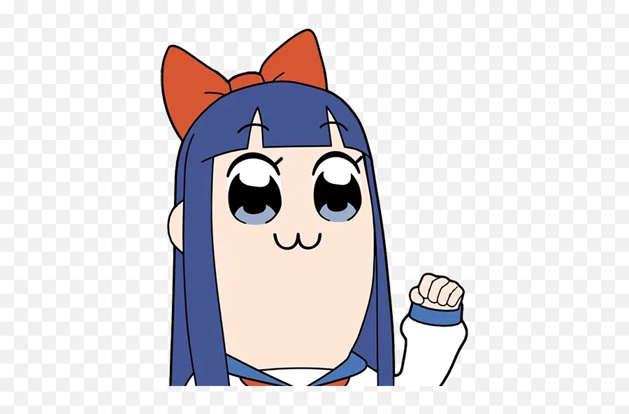 Pop Team Epic 4 Sticker Pack - Stickers Cloud Pop Team Epic Pipimi Png,Mettaton Icon