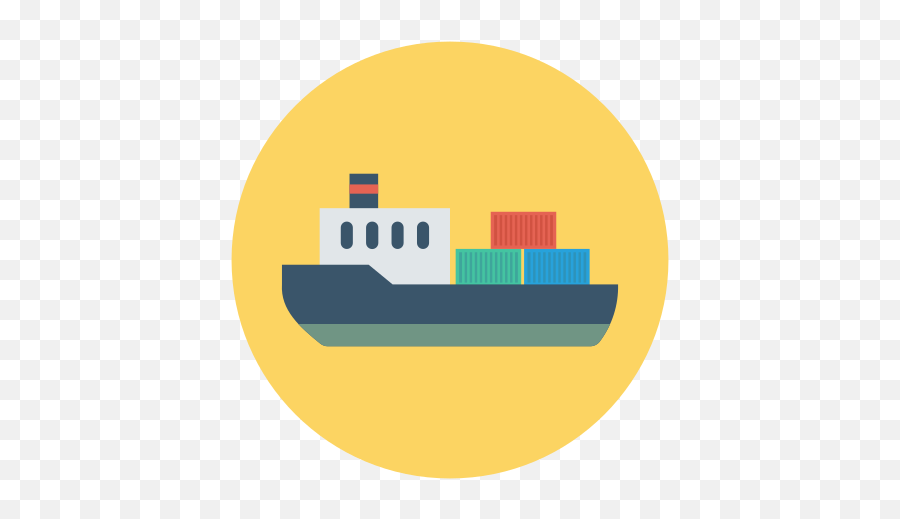 Cargo Ship - Free Industry Icons Container Ship Icon Png,Kargo Icon