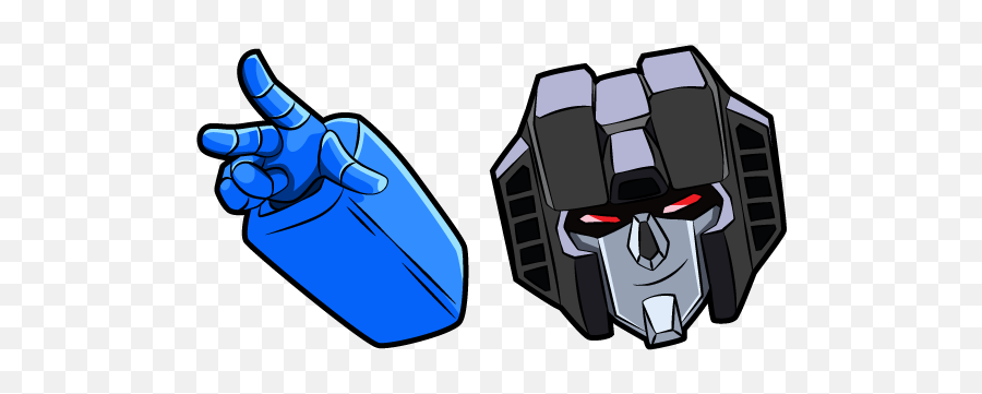 Custom Cursor Starscream Is The Villain - Transformers Mouse Cursor Png,Custom Mouse Icon