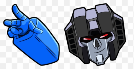 Custom Cursor Starscream Is The Villain - Transformers Mouse png
