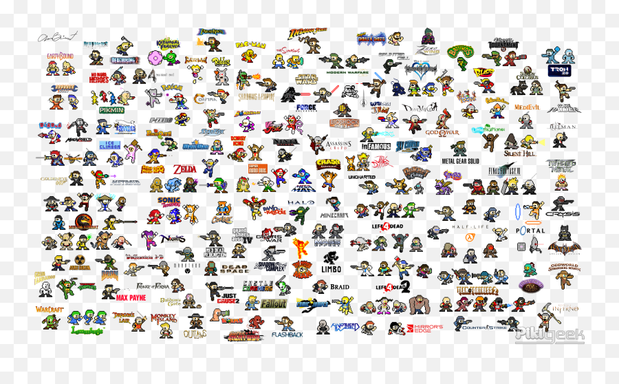 Download Nintendo File Hq Png Image In - Video Game Character Names,Nintendo Characters Png