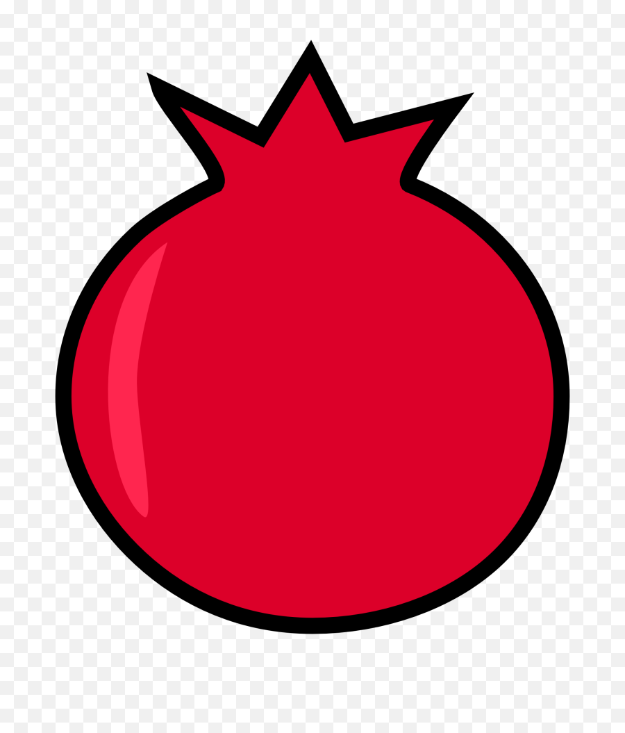 Fruit Clipart Pomegranate - Pomegranate Clipart Png,Pomegranate Transparent
