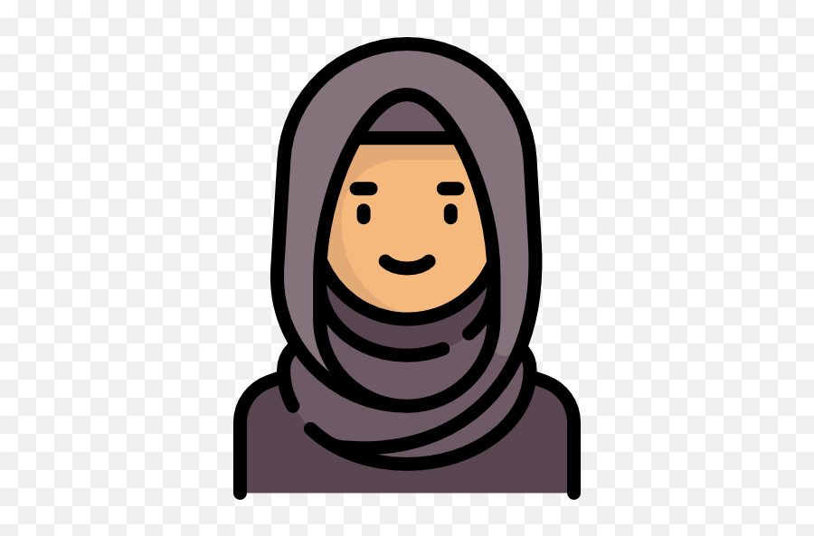 Arab Woman - Free Social Icons Arab Woman Icon Png,Happy Woman Icon