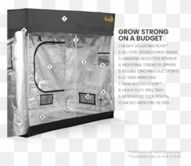 Gorilla Lite Line Indoor 2x25 Grow Tent - 4 X 8 Gorilla Grow Tent Png,Windows 7 Weather Icon