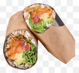 Sushi Burrito Tuna U0026 Salmon Shop Png