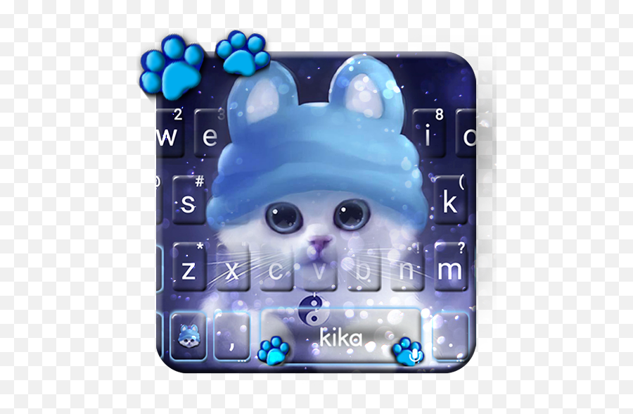 Updated Kitty Hat Keyboard Theme Pc Android App Mod Png Zedge Icon Packs