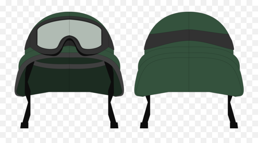 Download Soldier Helmet Cartoon Png - Cartoon Military Helmet Silhouette,Army Helmet Png