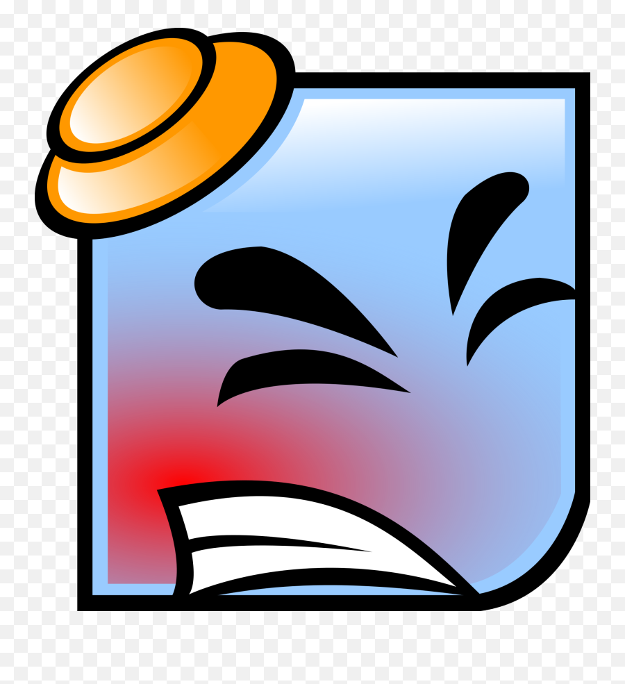 Angry Blue Emoji Free Svg - Clip Art Png,Mad Emoji Png