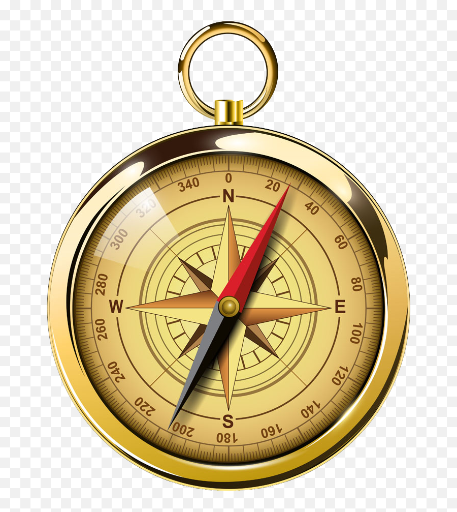 Compass Transparent Background Png - Old Compass Png,Compass Transparent Background