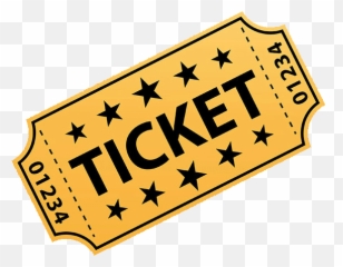 Fund A Need Ticket - Transparent Movie Tickets Png