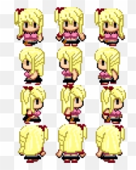 Sprite Lucy Heartfilia U2013 Lee0zu0027s Creations - Lucy Heartfilia Pixel Art Png,Lucy Heartfilia Transparent
