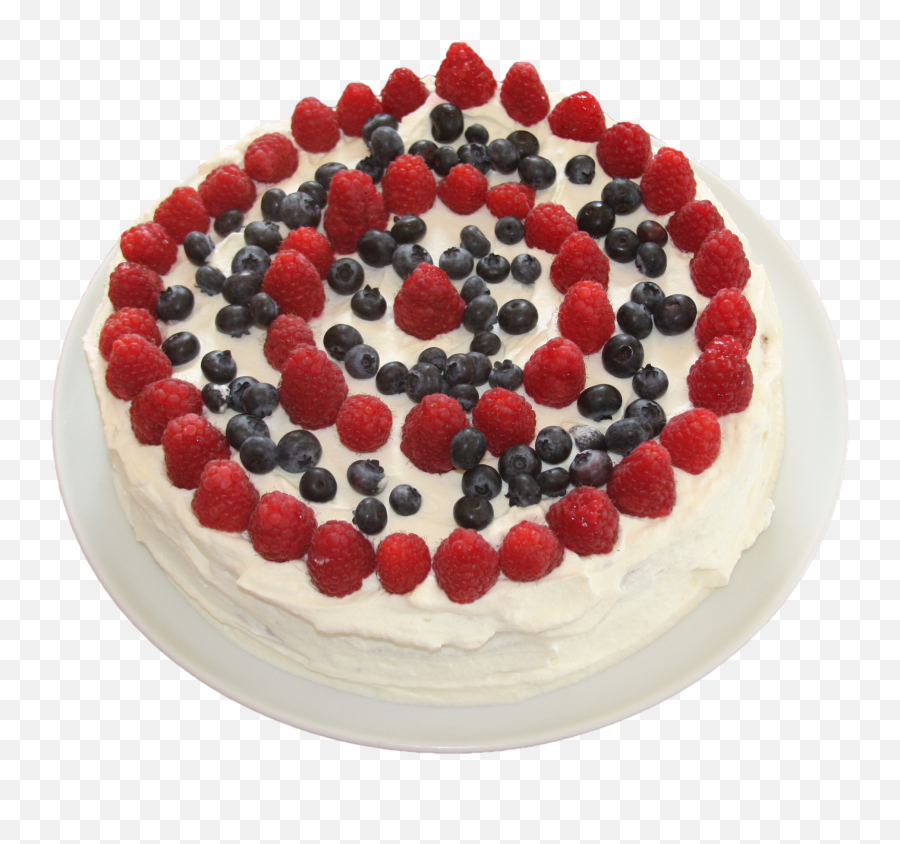 Blueberry Birthday Cake Png Image - Pavlova Png Transparent,Cake Png