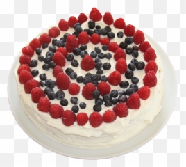 Blueberry Birthday Cake Png Image - Pavlova Png Transparent,Cake Png