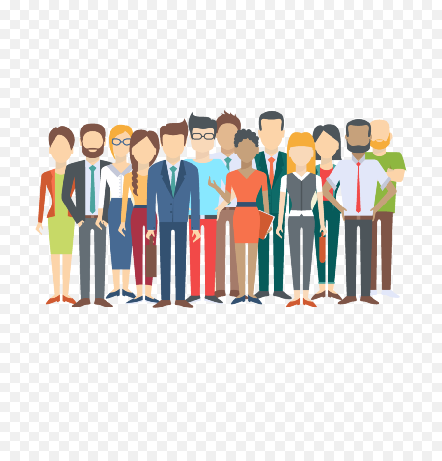Diversity In The Workplace - Group Of People Illustration Transparent Diversity Png,Group Of People Png
