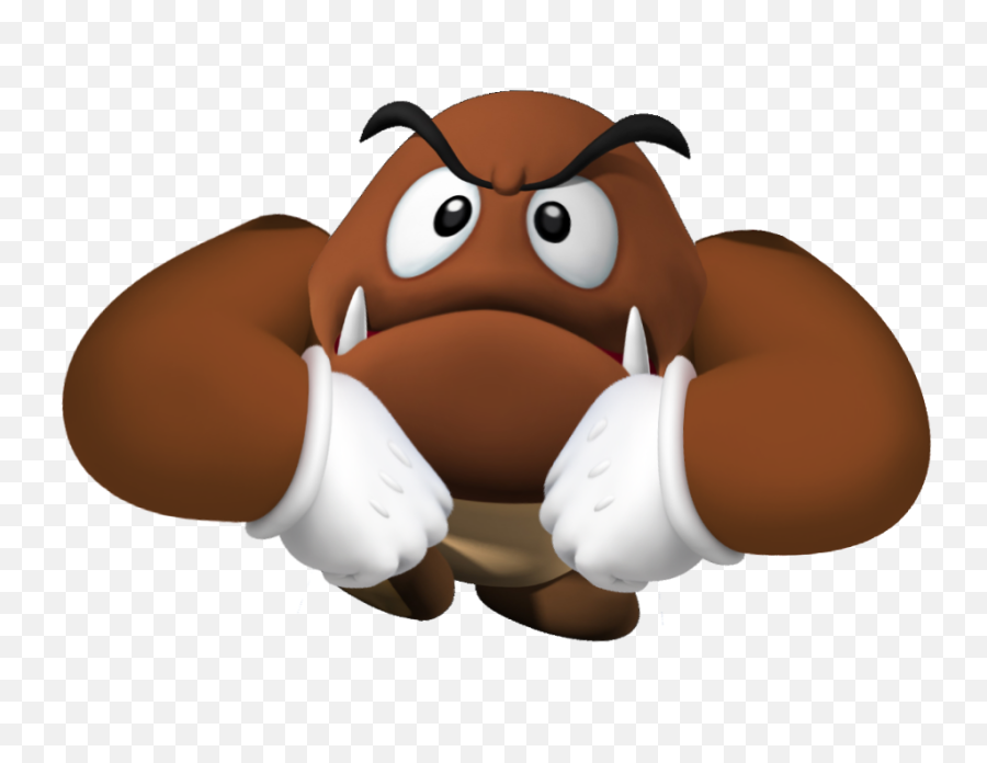 Mario Goomba Transparent Png Image - Goomba With Arms Mario,Goomba Png