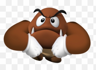 Mario Goomba Transparent Png Image - Goomba With Arms Mario,Goomba Png