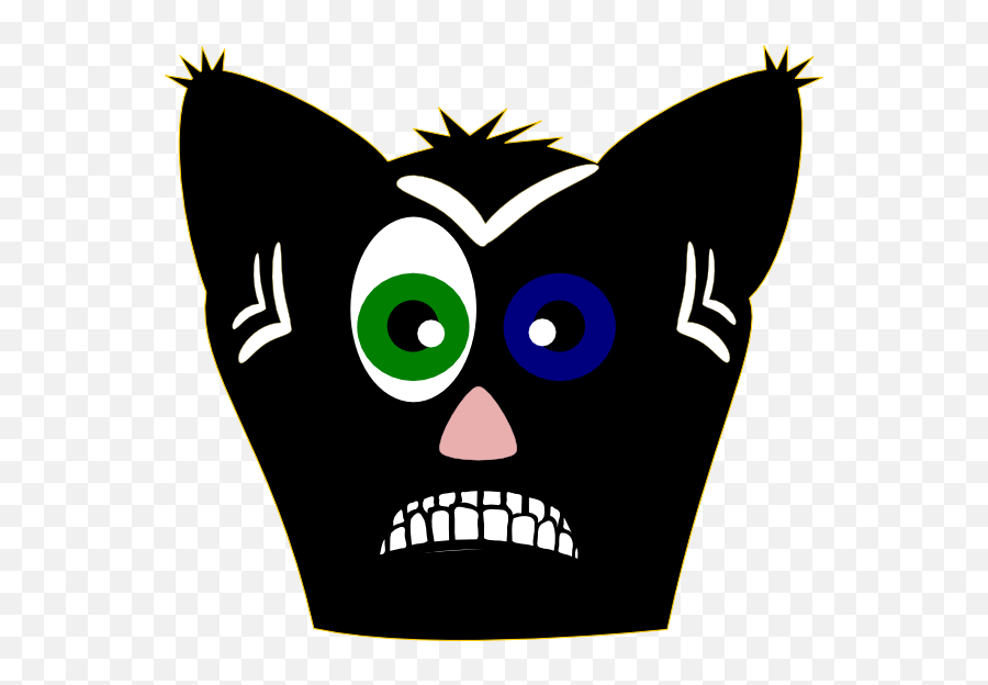 Hahaha Evil Cat Ahhhhhhh The Second Clip Art - Teeth Clip Art Png,Hahaha Png