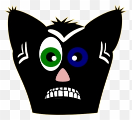 Hahaha Evil Cat Ahhhhhhh The Second Clip Art - Teeth Clip Art Png,Hahaha Png