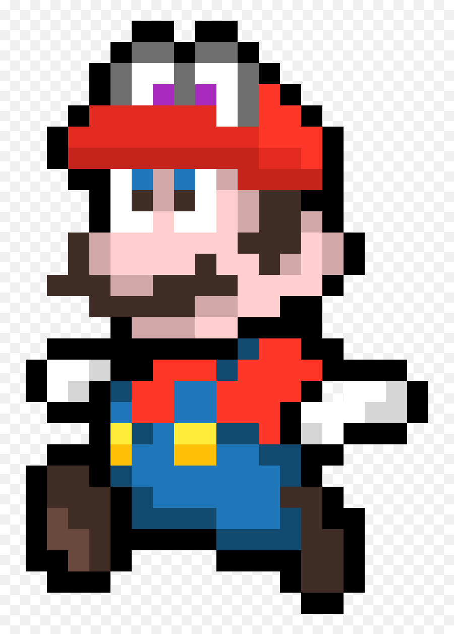 Pixel Super Mario Bros - Super Mario Bros 2 Mario Png,Pixel Mario Transparent