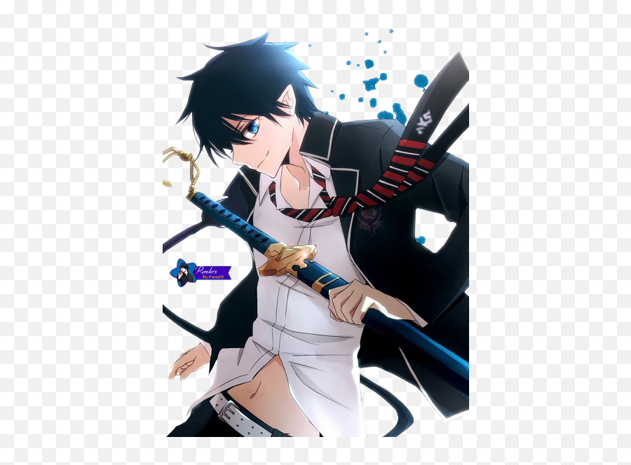 Rin Okumura - Nh Ao No Exorcist Png,Rin Okumura Png