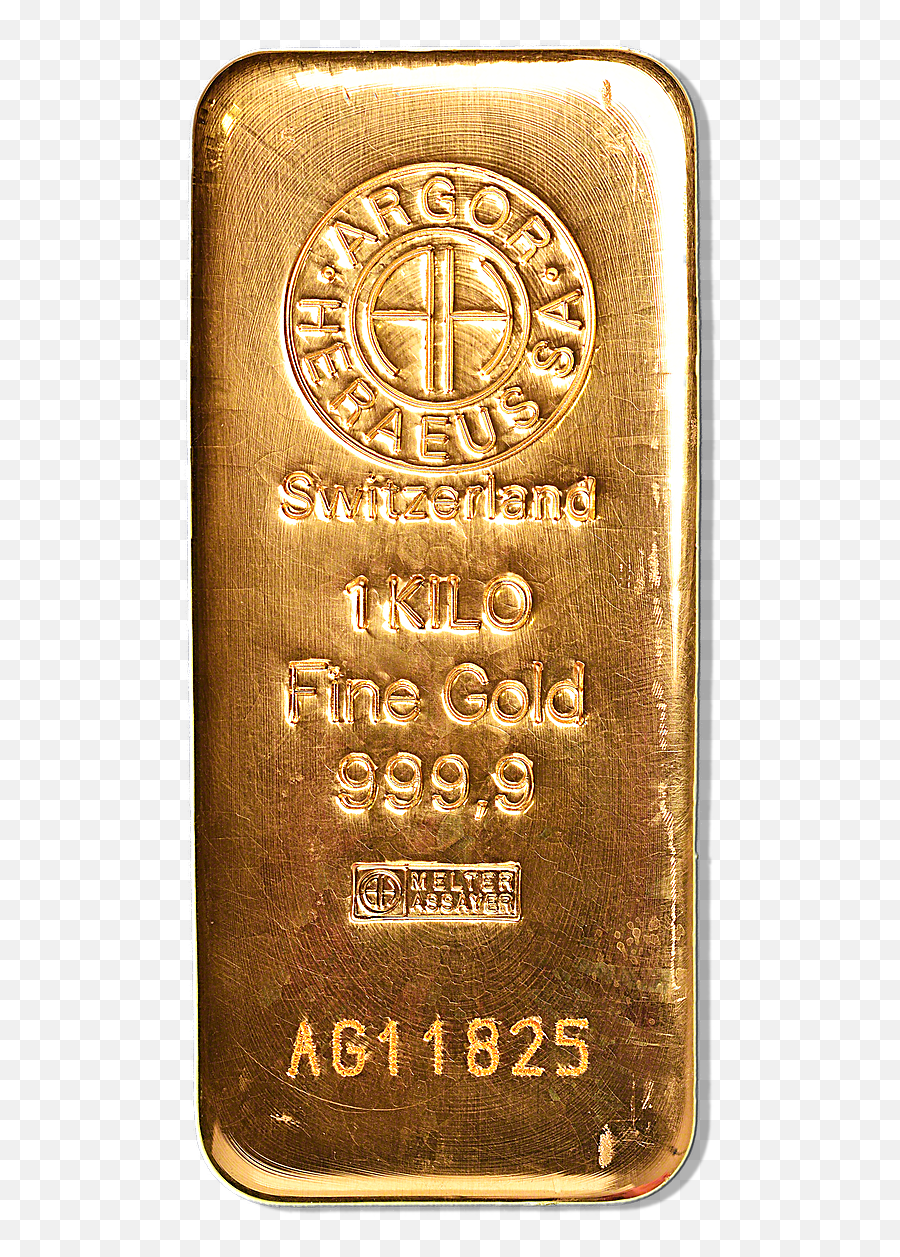 Buy Argor - Heraeus Gold Bar 1 Kg Buy Gold In Singapore 1kg Gold Bar Png,Gold Bars Png