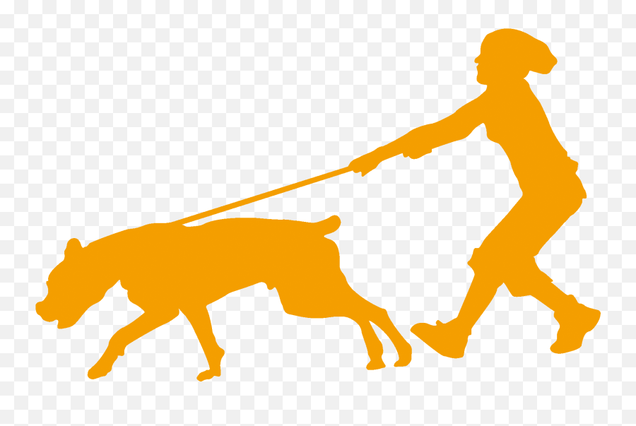 Library Of Dog Walking Png Download Files Clipart - Transparent Walking Dog Silhouette,People Walking Silhouette Png