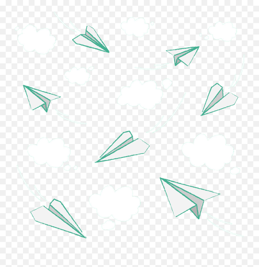 Paper Plane Airplane Origami - Background Paper Airplane Png Gambar Background Pesawat Kertas,Paper Airplane Png