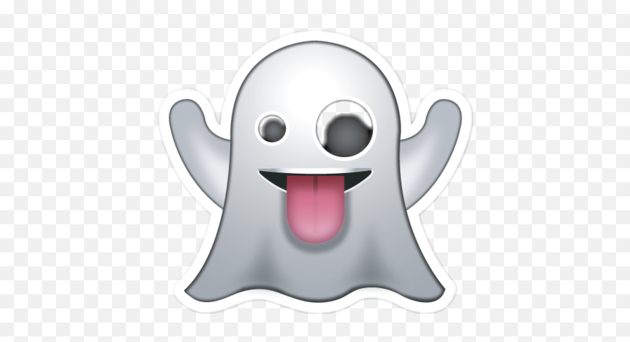 Ghost Fantasma White Snapchat Emoji Emojis Like Mood - Ghost Emoji Png,Snapchat Ghost Transparent