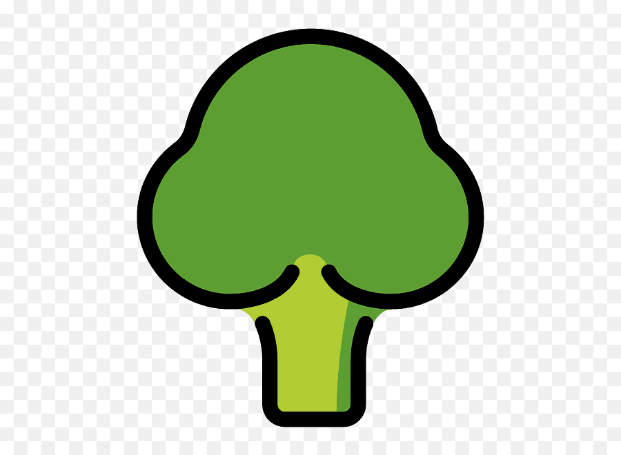 Broccoli Emoji Clipart Free Download Transparent Png - Emoji Brokoli,Brocoli Png