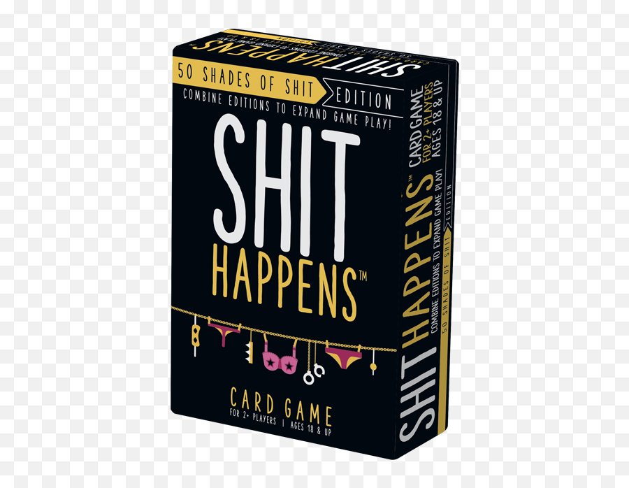 Shit Happens 50 Shades Of - Book Cover Png,Shit Png