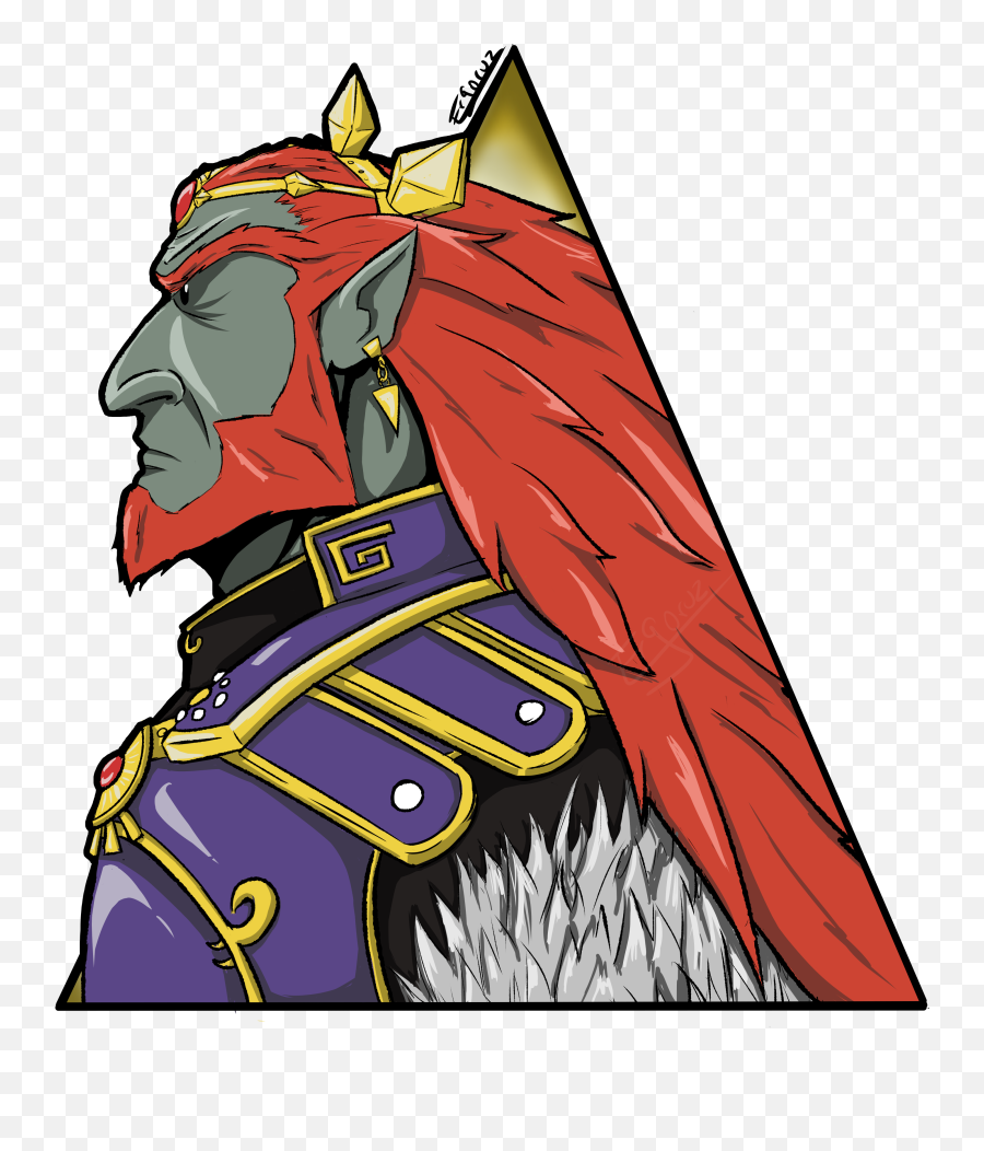 Ganondorf By Ergoruz - Illustration Png,Ganondorf Png