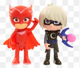 Pj Masks Png - Pj Masks Duet Figure Owlette And Luna Girl,Pj Masks Png