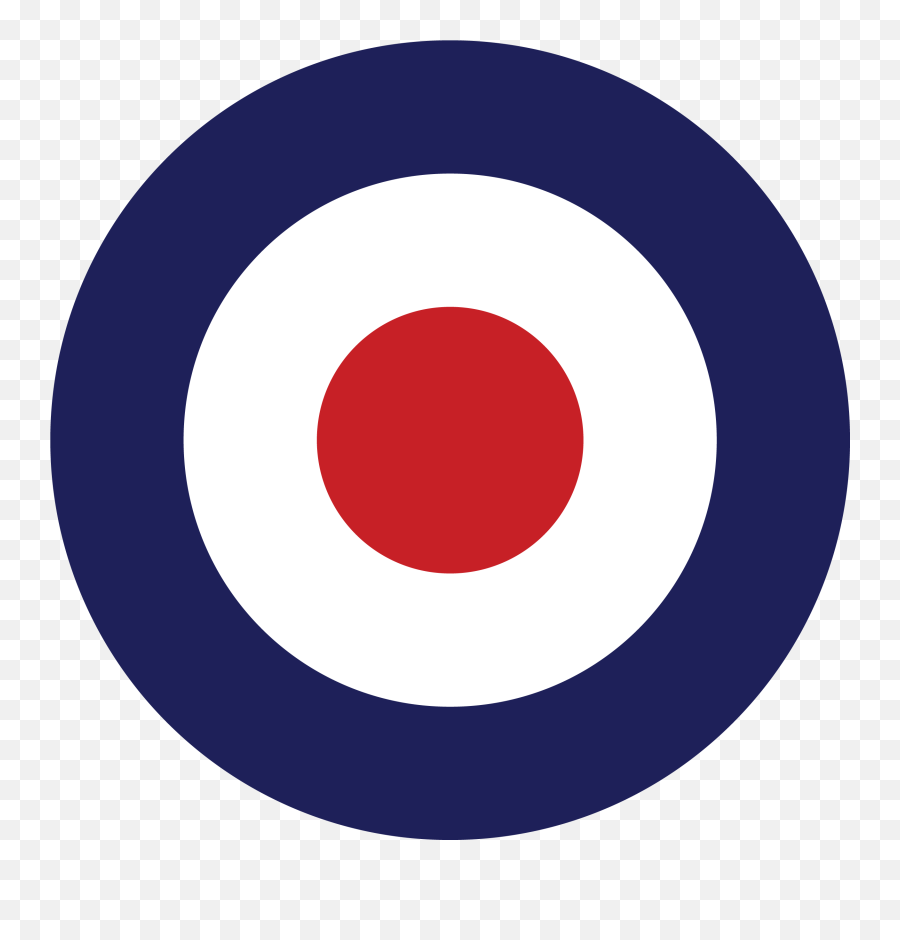 British Roundel Rondel Target - Mod Symbol Png,Target Png