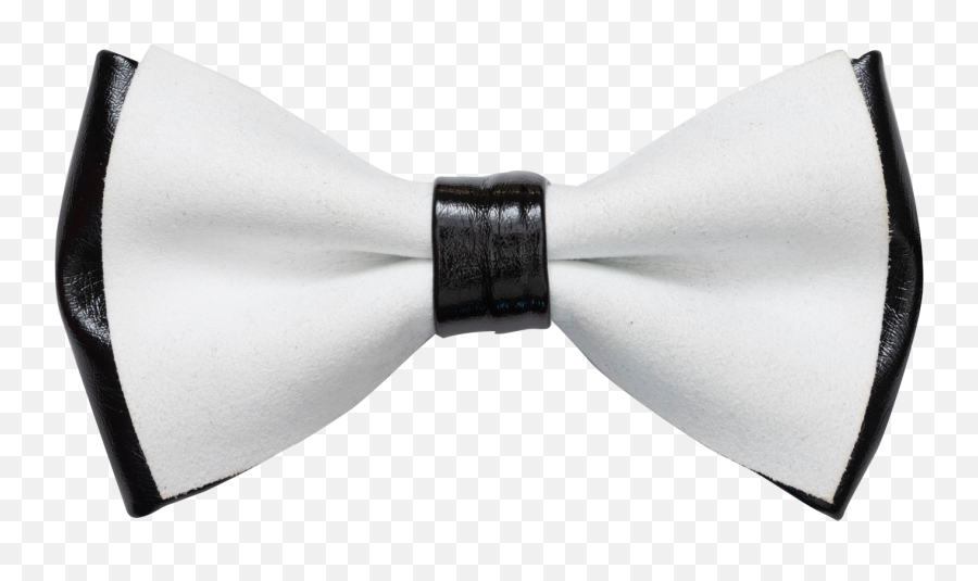 Se Soprano Exquisite Color Silky Whiteblack Fashion Leather Bow Tie Lbt - 9 Satin Png,Black Bow Tie Png