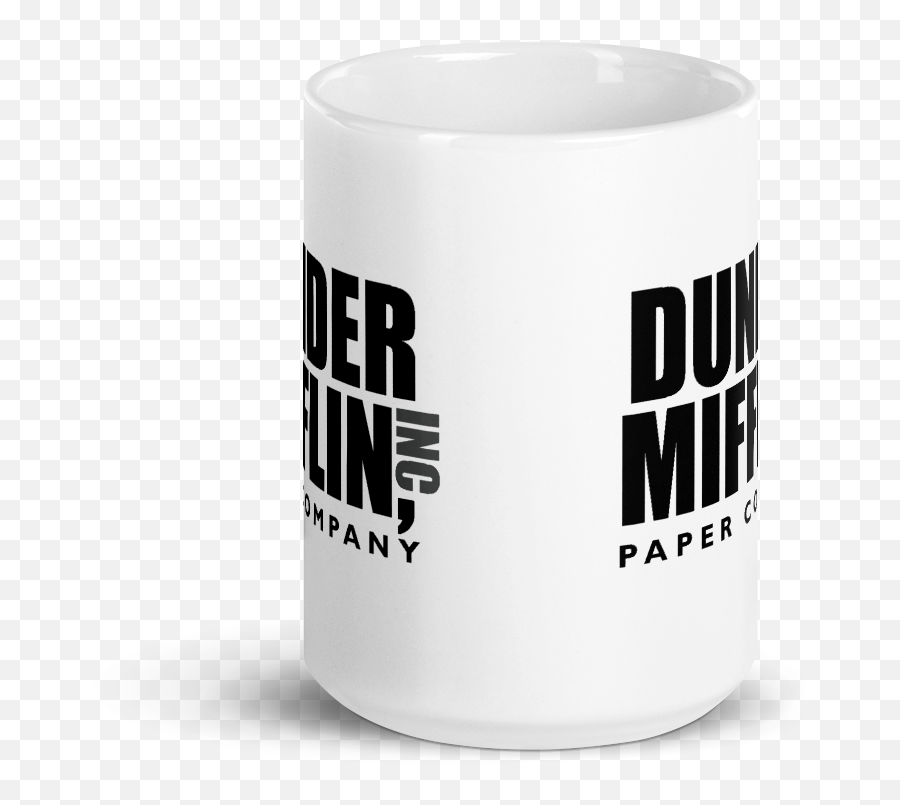 Dunder Mifflin Paper Company Inc From The Office Mug - Mug Png,Dunder Mifflin Logo Png