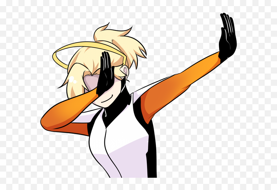 Mercy Overwatch Dabbing Clipart Overwatch Emojis For Discord Png Mercy Transparent Free Transparent Png Images Pngaaa Com