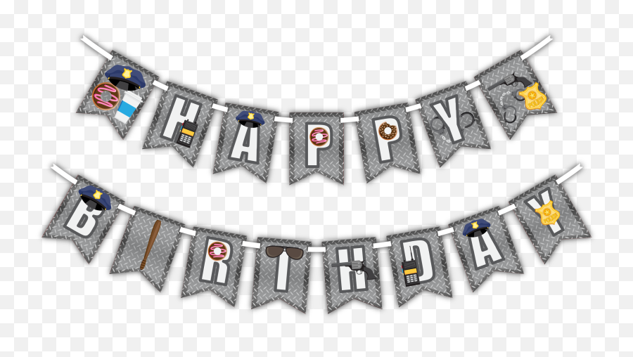 Emoji Happy Birthday Banner Png Party