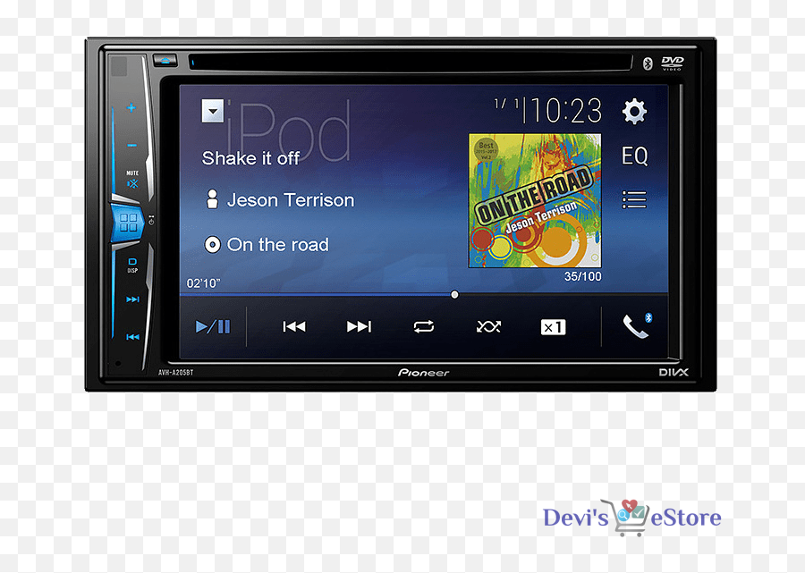 Car Stereo Png - Radio Pioneer Avh 201ex,Stereo Png