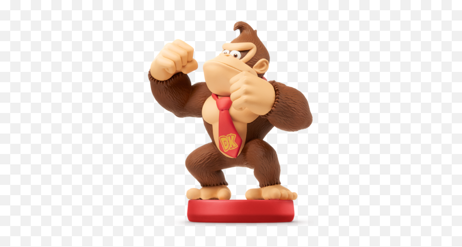 Donkey Kong Amiibo Figure - Super Mario Series Amiibo Png,Donkey Kong Png