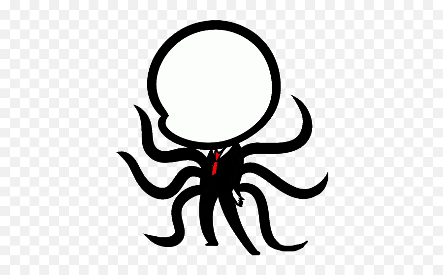 Slender Man Png - Slenderman Chibi Png,Slender Man Transparent