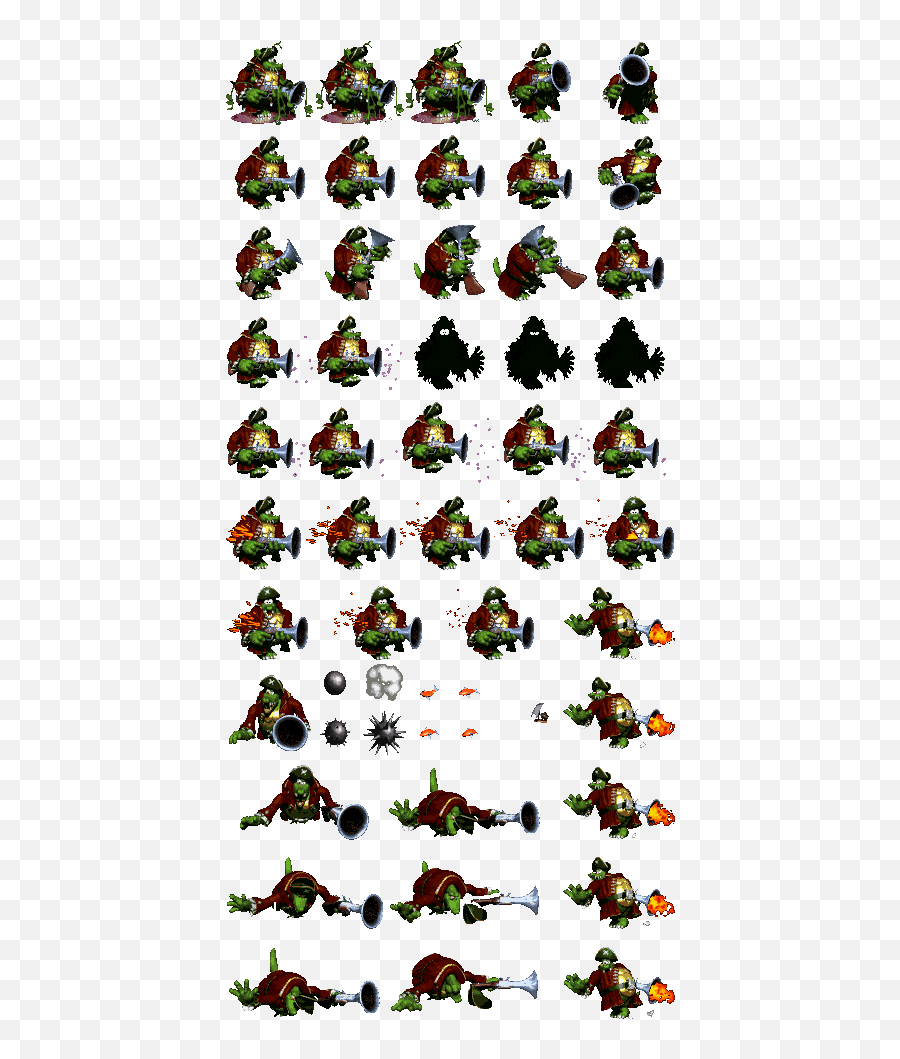 Donkey Kong Country 2 Diddyu0027s Quest Sprite Sheets - Donkey Kong Country 2 King K Rool Png,King K Rool Png