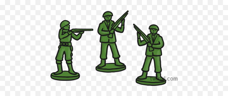 Toy Soldiers Illustration - Twinkl Clip Art Png,Army Men Png