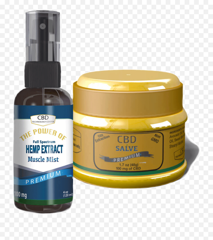 Cbd Salve 100mg And Muscle Mist - Skin Care Png,Spray Mist Png
