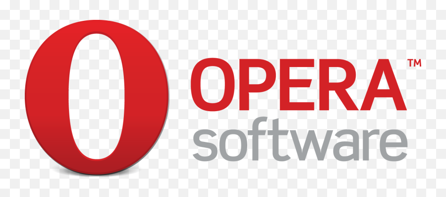 Opera Software Logo - Opera Software Logo Png,Opera Logo