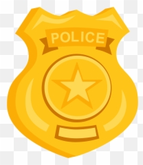 Police Badge Clipart - Language png