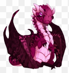 Cute Lil Nocturne Hatchling From Flight Rising - Dragon Flight Rising Adult Dragon Png,Cute Dragon Png