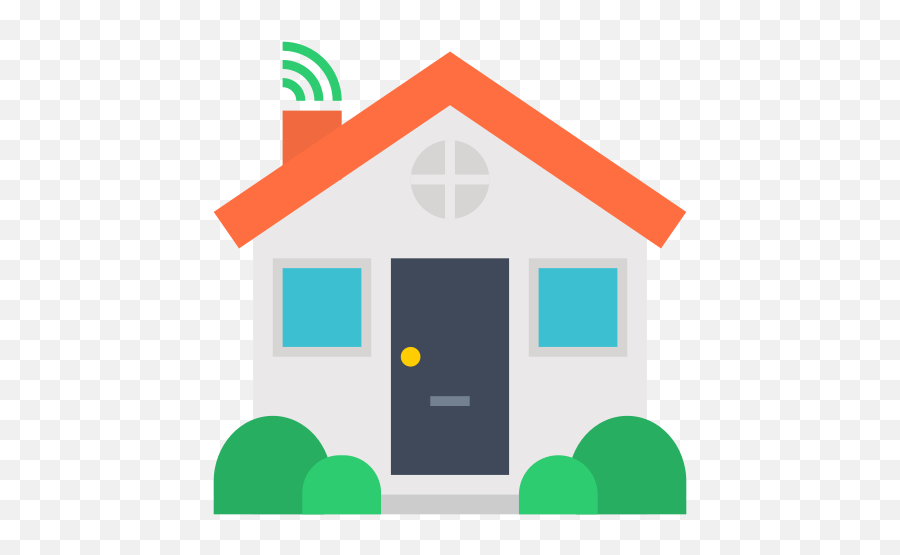 Wifi Home House Free Icon Of Internet - Habitat For Humanity Homeownership Png,Wifi Png