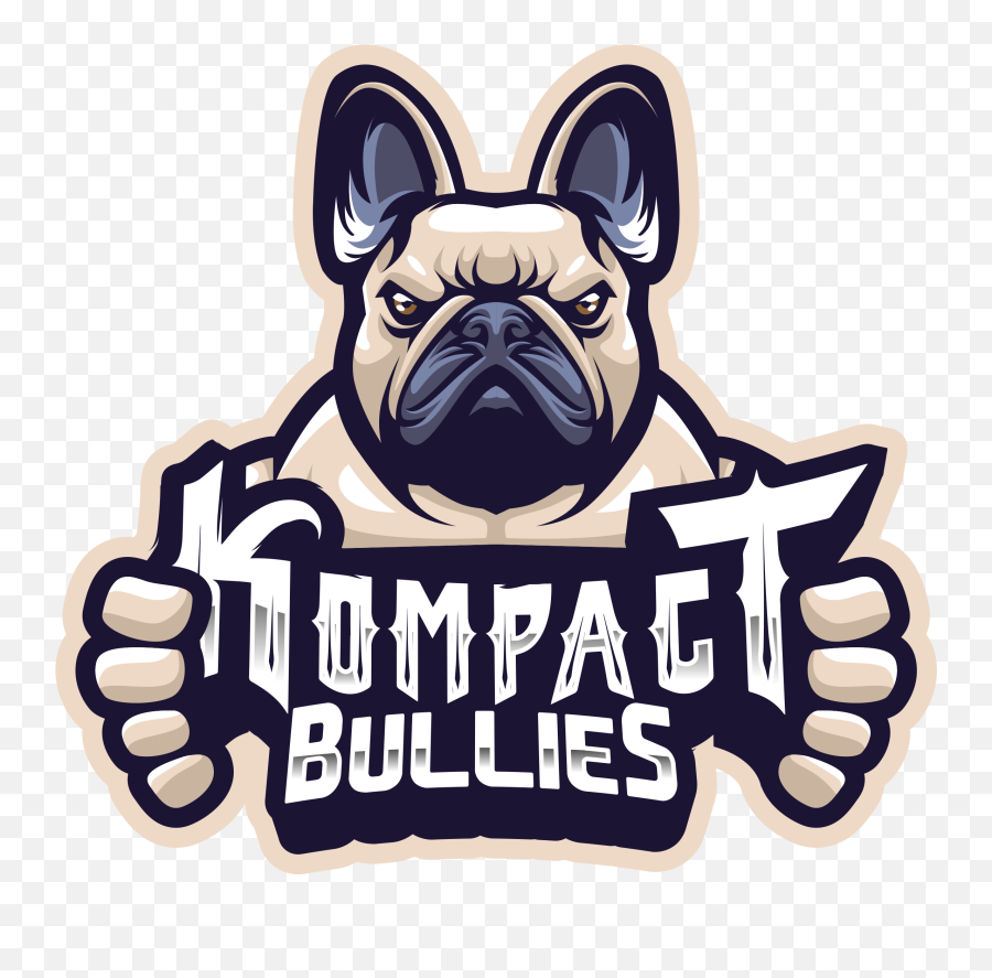 Kompact Bullies Llc - Quality Akc French Bulldogs Automotive Decal Png,Bully Logo
